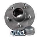 Kit de cubo de reboque CE Smith, fuso cônico galvanizado, pino 5x4,5
