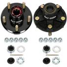 Kit de Cubo para Eixo de Reboque Redants 2000 lb 5x4,5" para Ponta Reta