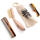 Kit de cuidado de barba e bigode KENT BRD2 White Boar Bristle Kit de cuidado de barba e bigode KENT BRD2 White Boar Bristle