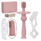 Kit de Cuidado Oral haakaa - Set de Cepillos de Entrenamiento para Bebés