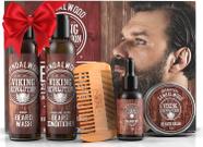 Kit de Cuidado para Barba Viking Revolution Ultimate com Sândalo