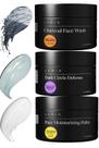 Kit de cuidados com a pele Lumin No Baggage Trio com sabonete facial e hidratante