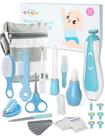Kit de cuidados com a saúde e higiene do bebê OTTOLIVES 24 em 1 azul
