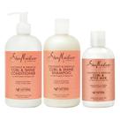 Kit de cuidados com o cabelo SheaMoisture hidrata e define o cabelo encaracolado