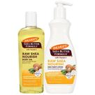 Kit de Cuidados Corporais Palmer's Raw Shea Loção 400 ml Óleo 250 ml Kit de Cuidados Corporais Palmer's Raw Shea Loção 400 ml Óleo 250 ml