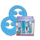 Kit de Cuidados Infantis com Toucas Protetoras de Banho