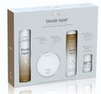 Kit de Cuidados para Cabelos Loiros - Shampoo, Condicionador, Máscara e Finalizador Sem Enxágue Blonde Repair