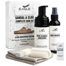 Kit de Cuidados para Sandálias e Tamancos Eagle 6 Peças Limpador para Camurça