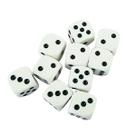 Kit de Dados 6 Lados 16mm Jogos de Tabuleiro Bingo Eventos 10/20 Unidades Kit de Dados 6 Lados 16mm Jogos de Tabuleiro Bingo Eventos 10/20 Unidades