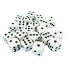 Kit de Dados 6 Lados 16mm Jogos de Tabuleiro Bingo Eventos 10/20 Unidades