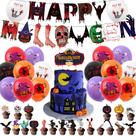 Kit de decoração de balões de Halloween 43 unidades de látex para cobertura de bolo