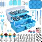 Kit De Decoração De Bolos Com 236 Peças LMETJMA, Conjunto De Sacos De Confeitar E Bicos, Suprimentos