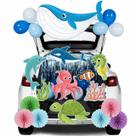 Kit de decoração de carro JOYIN Trunk Or Treat para Halloween Ocean Animals