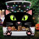 Kit de decoração de carro Trunk or Treat DEKWELL Halloween Cat