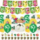 Kit de decoração de festa com tema tropical havaiano, 20 unidades