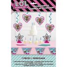 Kit de decoração de festa exclusivo LOL Surprise, 7 peças para eventos de aniversário