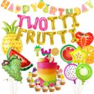 Kit de decoração de festa Sursurprise Twotti Frutti, 2º aniversário