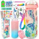 Kit de decoração de garrafas de água EdSportsHouse para meninas 4-6-8-10