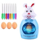 Kit de decoração de ovos de páscoa UIWLLOUC com 3 ovos e 8 marcadores