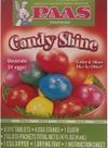 Kit de decoração de ovos PAAS Easter Candy Shine com 6 comprimidos de corante Kit de decoração de ovos PAAS Easter Candy Shine com 6 comprimidos de corante