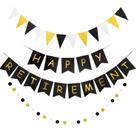 Kit de Decoração para Festa de Aposentadoria GAGAKU - Happy Retirement