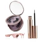 Kit de delineador magnético e cílios SHIBELLA Attraction 2 pares