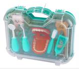 Kit De Dentista Maleta Com 9 Peças Infantil Paki Toys Kit De Dentista Maleta Com 9 Peças Infantil Paki Toys