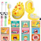 Kit de Dentista Skylety com 2 Modelos de Dentes e Escova