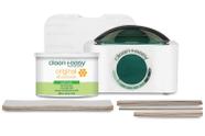 Kit de Depilação Clean + Easy Mini Pote Cera Mole 120V Kit de Depilação Clean + Easy Mini Pote Cera Mole 120V