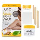 Kit de depilação com cera Nad's Body+Face All Skin com 180 ml de cera