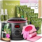 Kit de Depilação com Cera Quente SilkenGlow Hard Wax com 39 Acessórios