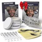 Kit de depilação nasal Viking Revolution para homens com 24 palitos de cera Kit de depilação nasal Viking Revolution para homens com 24 palitos de cera
