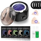 Kit de depilação TIKESI Wax Warmer para depilação com grãos de cera dura
