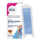 Kit de Depilação Veet Corpo Inteiro Pele Sensível 20 Tiras