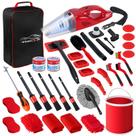 Kit de detalhamento de carros Fortuning's JDS 37PCS com aspirador e balde