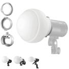 Kit de difusão em cúpula Godox ML-CD15 para Godox V1 AD100PRO AD200PRO