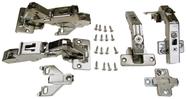 Kit de dobradiças Blum 1/2 Overlay Face Frame para gabinete Pie-Corner