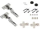 Kit De Dobradiças Para Porta Escamoteável MDF 16 A 19MM Hafele -408.24.020 Kit De Dobradiças Para Porta Escamoteável MDF 16 A 19MM Hafele -408.24.020