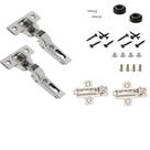 Kit De Dobradiças Para Porta Escamoteável MDF 16 A 19MM Hafele -408.24.020 Kit De Dobradiças Para Porta Escamoteável MDF 16 A 19MM Hafele -408.24.020