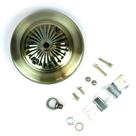 Kit de dossel de lâmpada Jandorf 60215 Latão antigo 12,7 cm