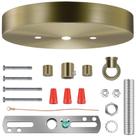 Kit de dossel de teto MAYOMAJO de 6 polegadas de luz com hardware em bronze