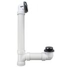 Kit de drenagem de banheira de PVC Plumb Pak Keeney 630PVC de 1,5 polegadas cromado