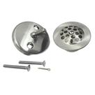 Kit de drenagem de banheira Kingston Brass DTL5305A8 feito para combinar com grade