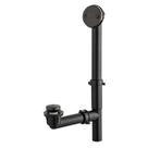 Kit de drenagem de banho Artiwell 1-1/2 Black Tubular com tampa de bronze