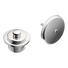 Kit de drenagem para banheira e chuveiro Moen Chrome Push-N-Lock T90331
