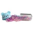 Kit De Elástico de Cabelo Colorido Embalagem Urso Kit De Elástico de Cabelo Colorido Embalagem Urso
