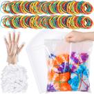 Kit de Elásticos Acellegic 100 Peças com Luvas e Sacos Coloridos Kit de Elásticos Acellegic 100 Peças com Luvas e Sacos Coloridos