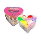 Kit De Elásticos Para Pulseiras Coração 4500 Peças Shiny Toys 001202