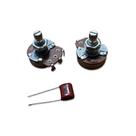 Kit de Elétrica Para Guitarra Tipo Telecaster TLA1BG Potenciômetros Alpha Base Grande