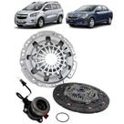 Kit de Embreagem + Atuador Plástico Chevrolet Cobalt e Spin Motor 1.8 2012 até 2021 - LUK/Valeo